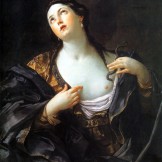 La muerte de Cleopatra, 1639. Guido Reni