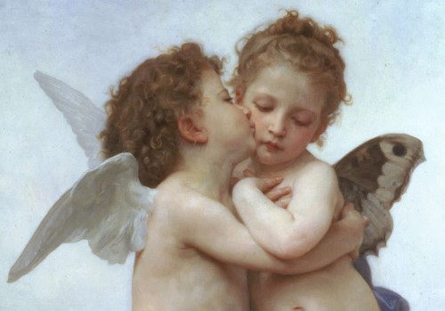 Cupido y Psique niños