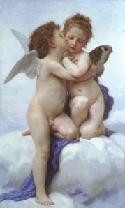 Cupido y Psique niños